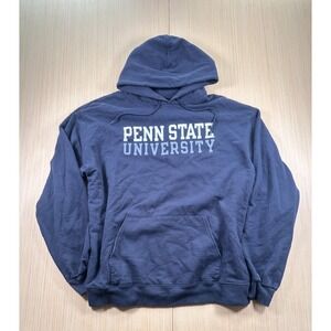Penn State Nittany Lions Hoodie‎ Mens 2XL Blue Champion Football NCAA University